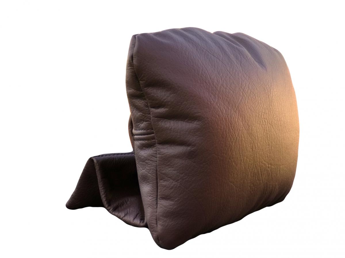 Nackenkissen Kopfstütze Nachrüstkopfstütze für Sofa Couch Sessel braun