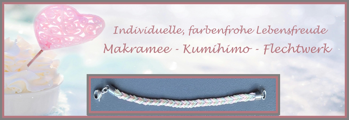Makramee-Kumihimo-Flechtwerk