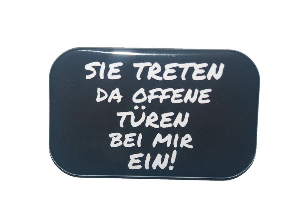 Button Rechteckig groß Lustige verdrehte Redewendungen