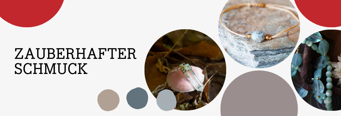 Individueller, handgefertigter Schmuck