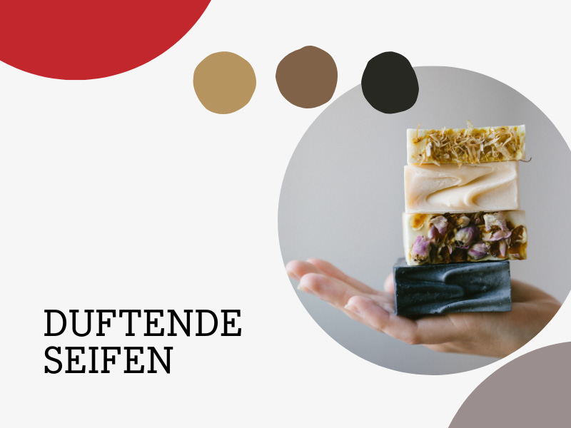 Handgemachte Seifen