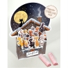Jogurette Adventskalender Katzen, Bastelbögen zum Ausdrucken