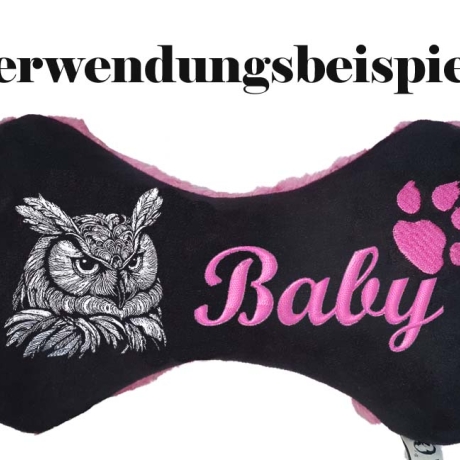 Stickdatei Eule Gaddy  realistisch Lunachild