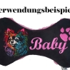 Stickdatei Stickdatei  Chihuahua Kiri Hund bunt