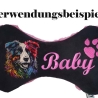 Stickdatei Australian Shepherd Siri Hund bunt Lunachild