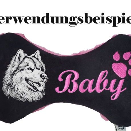 Stickdatei Husky Hera Hund realistisch