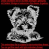 Stickdatei Yorkshire Terrier Pfote Yorki Welpe Willi