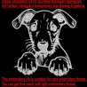 Stickdatei Whippet Welpe Jam Hund realistisch Lunachild