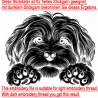 NEU Stickdatei Havaneser Giana Hund realistisch