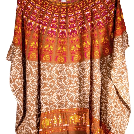 Damen-Kaftan, Handarbeit aus Bali, 110x88 cm, Unikat
