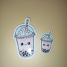 Kawaii Sticker - Rosa Bubble Tea