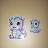 Kawaii Sticker - Rainbow Drache