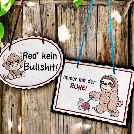 0008 – ITH  Türsschilder Set – ab 10x10 cm 