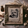 NEU Stickdatei Yorkshire Terrier  Gizmo Yorki Hund