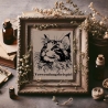 Stickdatei Maine Coon Katze Dana Kitten realistisch