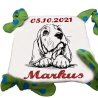 Stickdatei Basset Welpe Bonnie Hund