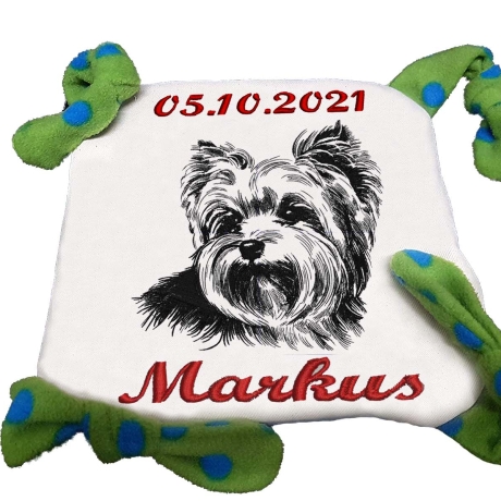 NEU Stickdatei Yorkshire Terrier  Gizmo Yorki Hund