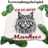 Stickdatei Maine Coon Katze Hubsi