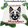 Stickdatei  Malino Mischling  Uwe Hund Schäferhund