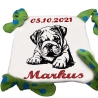 Stickdatei Englische Bulldogge Welpe Erich