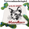 Stickdatei Katze Sphynx Nacktkatze Escada Kitten