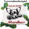 Stickdatei Prager Rattler Zwerg Pinscher Welpe Hund