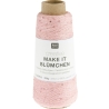 Rico Creative Make it Blümchen, 25g, Beilaufgarn, Effektgarn