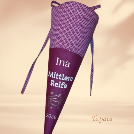 Abi 2026, Mittlere Reife 2026 - Abschlusstüte Schultüte