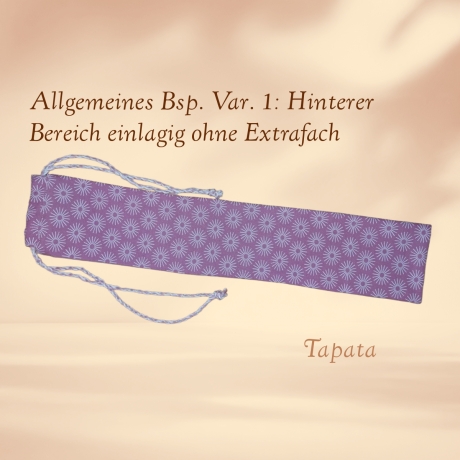 Flötentasche mit Namen, Flötenbeutel - Katzen