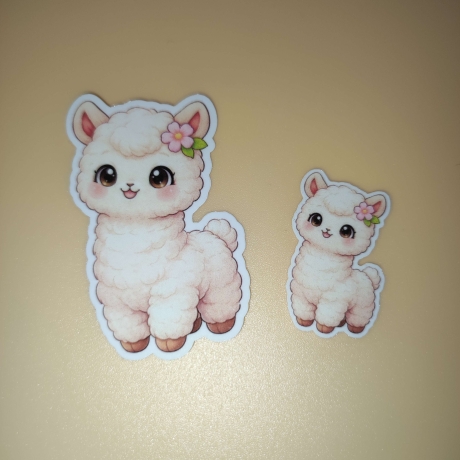 Kawaii Sticker - Alpaka