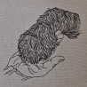 leg deine Pfote in meine Hand - Motiv 1 - 10x10