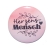 Herzensmensch Button 50 mm mit Anstecknadel Liebe Freundschaft