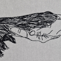 leg deine Pfote in meine Hand - Motiv 2 - 14x14 