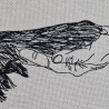 leg deine Pfote in meine Hand - Motiv 2 - 20x20 
