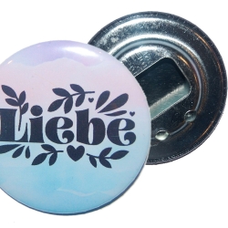 Liebesspruch Flaschenöffner 59 mm Metall Liebe