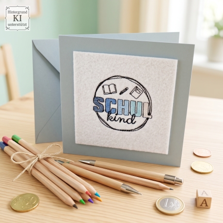 0022 – Schule Set 01 – ab 10x10 cm - inkl. ITH