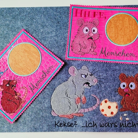 0033 – Stickdateien Menschenfreunde inkl. ITH - ab 10x10 Rahmen