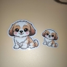 Kawaii Sticker – Hund Shi-Tzu