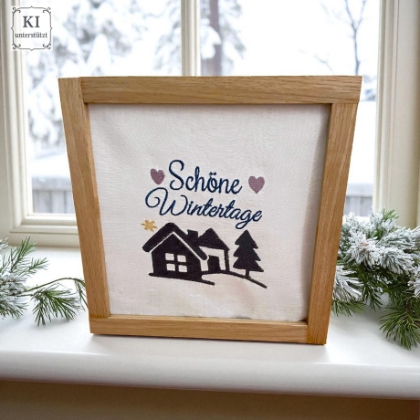 0040– Stickdateien Set Winterzauber – ab 10x10 cm 