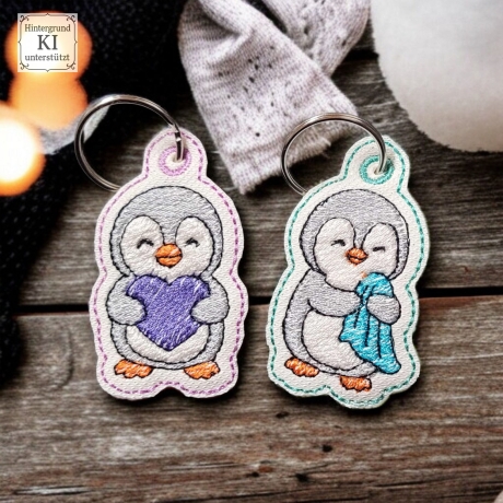 0045 – Stickdateien Pinguine inkl. diverser ITH`s – ab 10x10 cm 