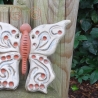 Keramik - Schmetterling - zur Wandhängung