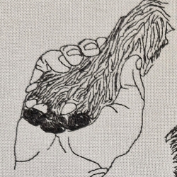 leg deine Pfote in meine Hand - Motiv 5 - 10x10