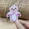 Kawaii Sticker – Valentinstag Flamingo - Paar