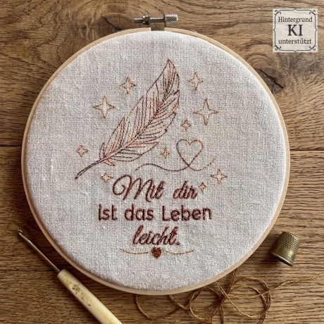 0063 - Stickdateien Menschen im Herz