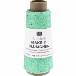 Creative Make it Blümchen, 25g, Fb. 007 türkis