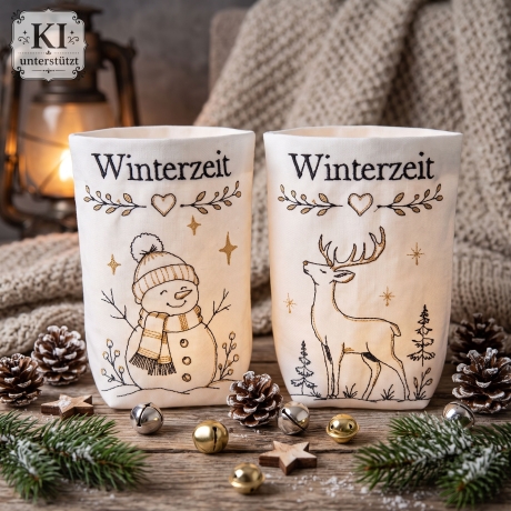 0073– Stickdateien Set elegantWinter– ab 10x10 cm