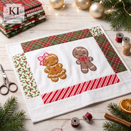 0078 – Stickdateien Lebkuchen inkl. ITH, Applis und Doodle Applis