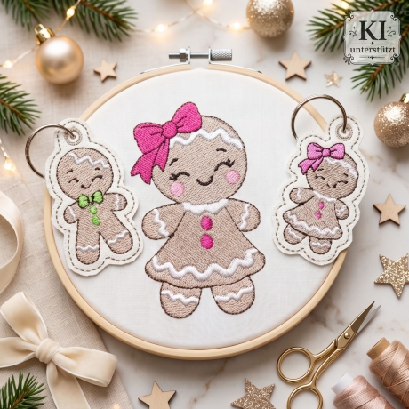0078 – Stickdateien Lebkuchen inkl. ITH, Applis und Doodle Applis