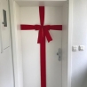 Schleife Haustüre, Hausübergabe, Eröffnung, Weihnachts Türdeko,
