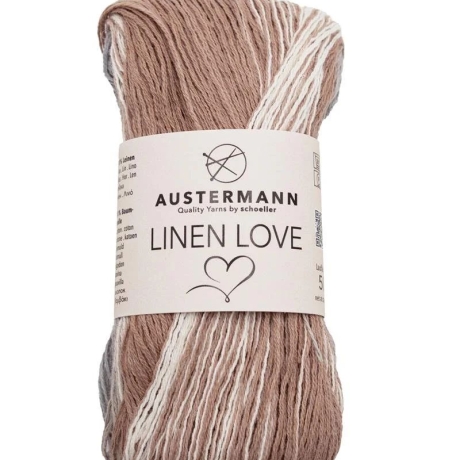 Austermann Linen Love 50g Leinengarn Baumwollgarn